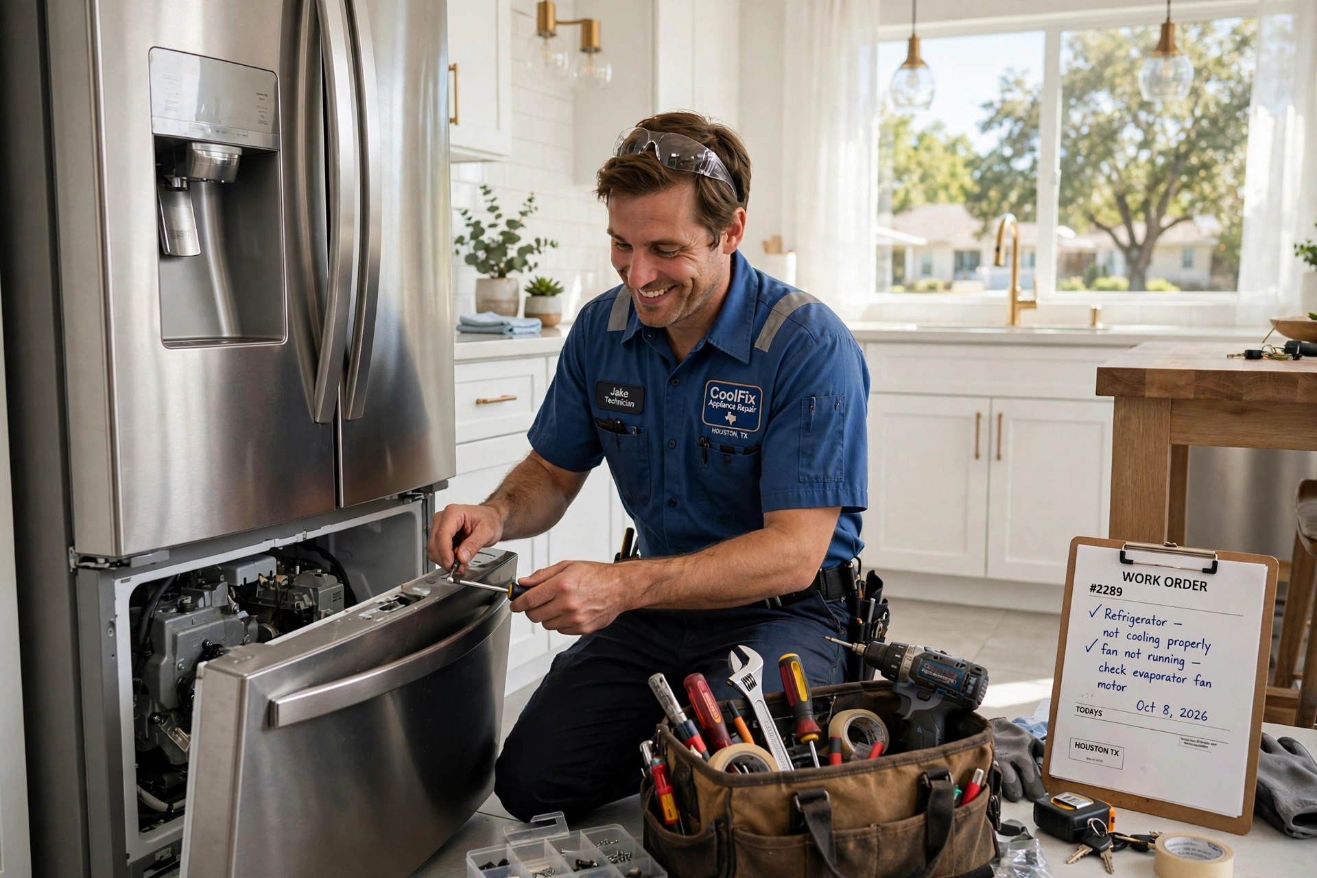 Dallas appliance repair technician